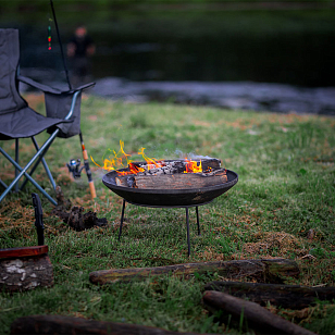 Кострище очаг для дачи Concretika Iron С60, уличное оборудование