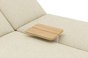 Комплект лежаков Brafritid Gotland бежевый, алюминий, садовая мебель