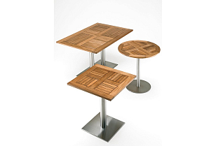 Столешница квадратная Pedrali тик для дачи Столешница квадратная Pedrali тик, садовая мебель