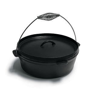 Духовка голландская чугунная Kamado Joe для сада