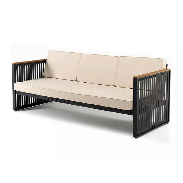 Диван из алюминия Joygarden Horizon трехместный 