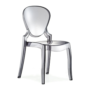 Стул Pedrali Queen Цвет: серый для дачи Стул Pedrali Queen Цвет: серый, садовая мебель