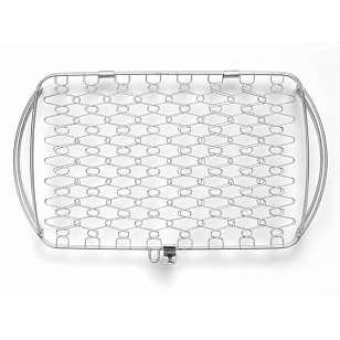 Сетка для жарки рыбы Weber, большая для приготовления пищи Сетка для жарки рыбы Weber, большая для сада