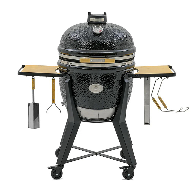 Керамический гриль Monolith LeChef TWO.66 Set, черный