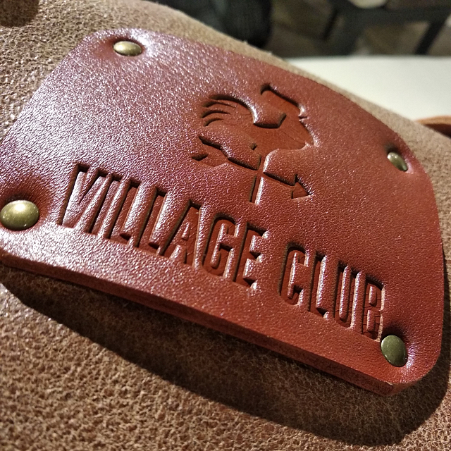 Кожаный фартук Village Club