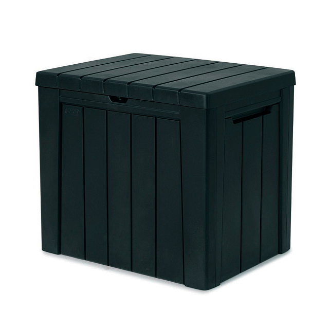 Ящик для хранения с крышкой Keter Urban 113 л графит 