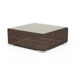 Журнальный столик 4SIS Капри, цвет коричневый для дачи Журнальный столик 4SIS Капри, цвет коричневый, садовая мебель