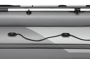 Лодка ПВХ Фрегат 370 Air F (НДНД) серая для отдыха за городом Лодка ПВХ Фрегат 370 Air F (НДНД) серая для хобби и пикника