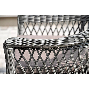 Обеденная группа 4SIS Сицилия, цвет графит, садовая мебель