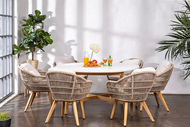 Стол обеденный Joygarden Talara круглый 150 см 