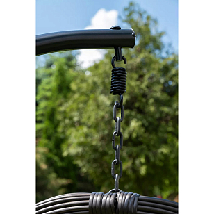 Подвесное кресло 4SIS Венеция, цвет бронзовый, садовая мебель