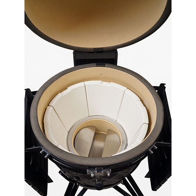 гриль керамический diamond egg xl pro цвет: черный