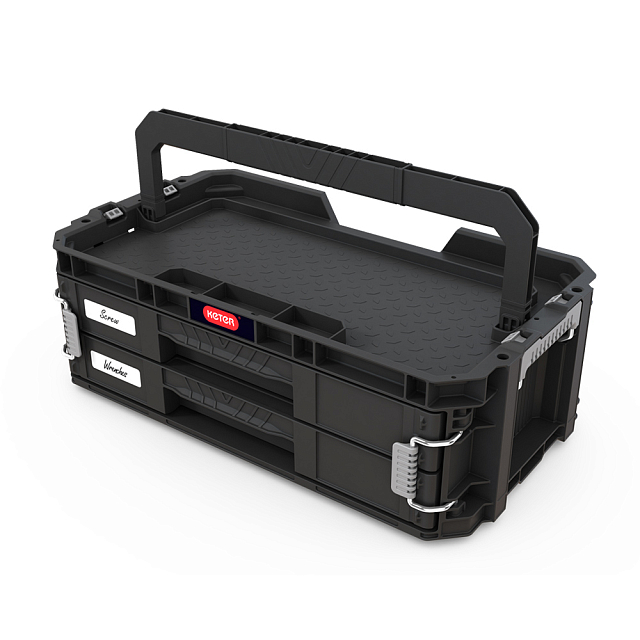 Ящик для инструментов Keter Stack n Roll 2 Drawers 