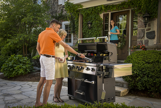 гриль газовый broil king imperial 690ir