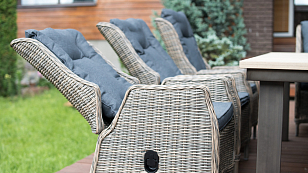 Кресло Lite Verona коричневый для дачи Кресло Lite Verona коричневый, садовая мебель