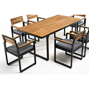 Обеденная группа Joygarden Topa L для дачи Обеденная группа Joygarden Topa L, садовая мебель