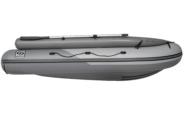 Лодка ПВХ Фрегат 370 Air F (НДНД) серая
