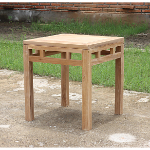 Стол из тика кофейный Lite Vieste, садовая мебель