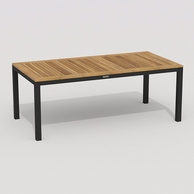 Стол Ideal Patio Tella 200 Цвет: карбон 