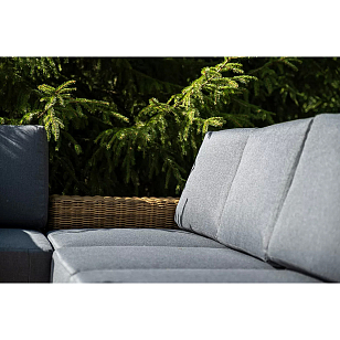 Лаунж-зона трансформирующаяся 4SIS Капри, цвет соломенный для дачи Лаунж-зона трансформирующаяся 4SIS Капри, цвет соломенный, садовая мебель