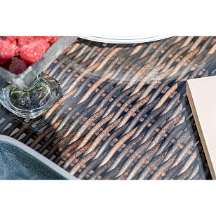 Обеденная группа 4SIS Базелла, цвет коричневый, садовая мебель