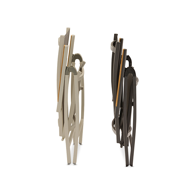 Обеденный комплект Brafritid Lyon-Andy 280A+10R Цвет: антрацит/натуральный 