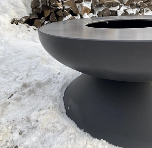 Гриль-очаг Elbrus Home Архыз Ø120 (Термостойкая эмаль) для сада