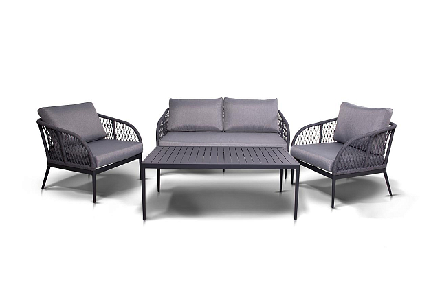 Диван 4SIS Канны двухместный из роупа 