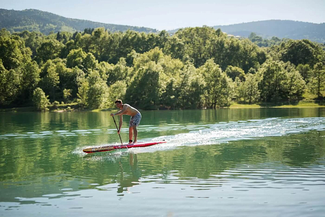 SUP-доска надувная Aqua Marina Race Elite 14'0" S22 для серфинга