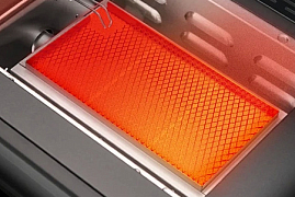 Увеличенная боковая инфракрасная горелка BROIL ZONE+