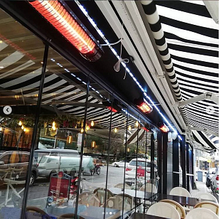 Уличный электрический обогреватель WWT Elcon RCH-2500/6, уличное оборудование