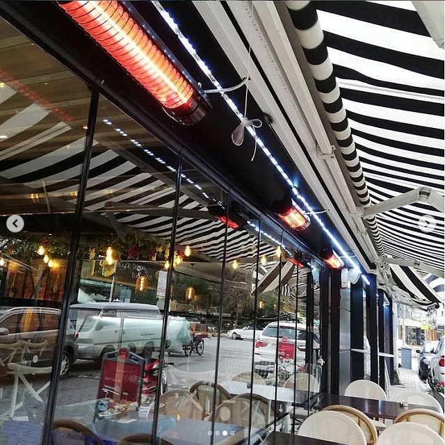 Уличный электрический обогреватель WWT Elcon RCH-2500/6 