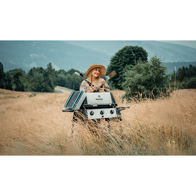 гриль газовый broil king portachef 320