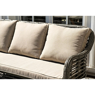 Лаунж-зона 4SIS Ницца, цвет бежевый для дачи Лаунж-зона 4SIS Ницца, цвет бежевый, садовая мебель