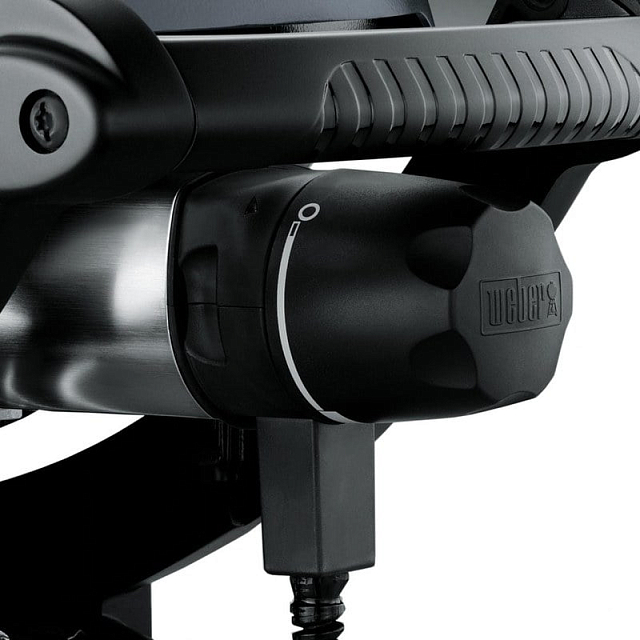 Гриль электрический Weber Q 1400, бордовый