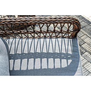 Обеденная группа 4SIS Цесена Цвет: коричневый, садовая мебель