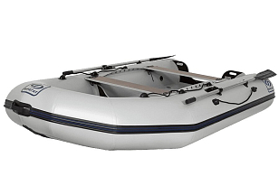 Лодка ПВХ Фрегат 310 FM Light серая для хобби и пикника