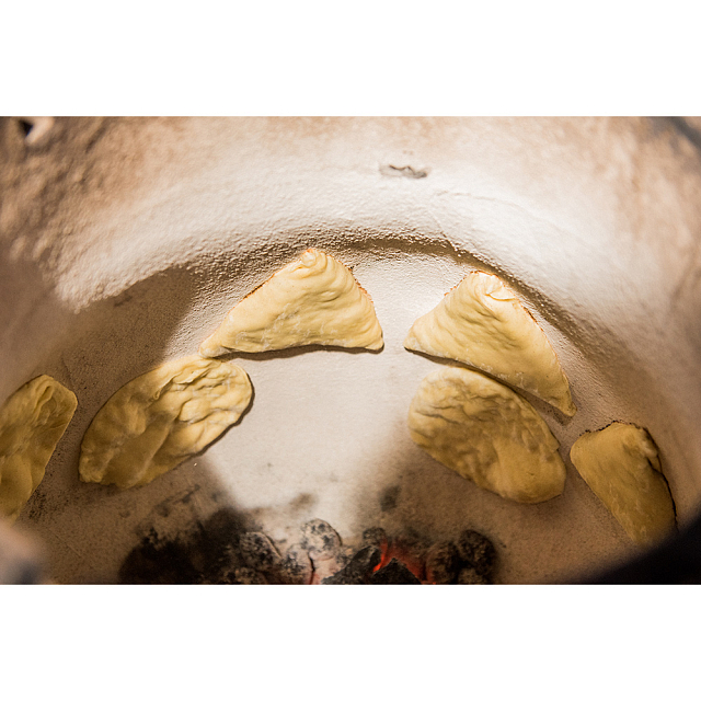 Набор для приготовления лепешек Amfora Tandoors (капкир + крючок)