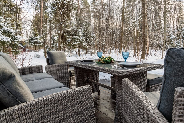 Комплект садовой мебели Lite Zoya серый 