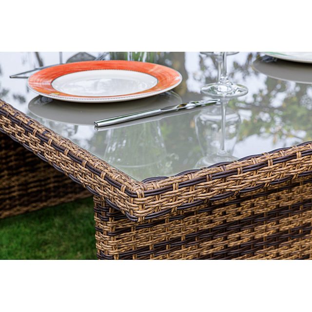 Обеденный комплект Lite Karl Plus Цвет: коричневый 