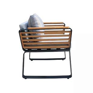 Обеденная группа из алюминия Joygarden Aura для дачи Обеденная группа из алюминия Joygarden Aura, садовая мебель