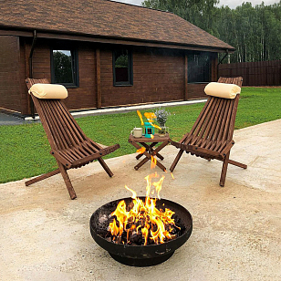 Кресло Concretika Relax (комплект), уличное оборудование