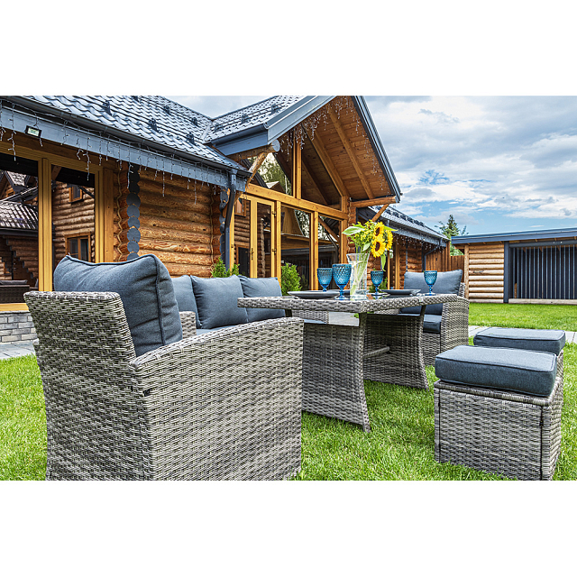 Комплект садовой мебели Lite Zoya серый 