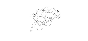 Модуль для бутылок Manhattan для приготовления пищи Модуль для бутылок Manhattan для сада