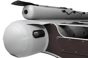 Лодка ПВХ Фрегат 350 F серая для хобби и пикника