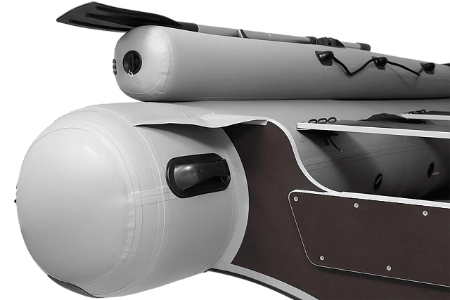 Лодка ПВХ Фрегат 350 F серая