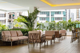 Стол кофейный Nardi Komodo Tavolino Цвет: тортора, садовая мебель