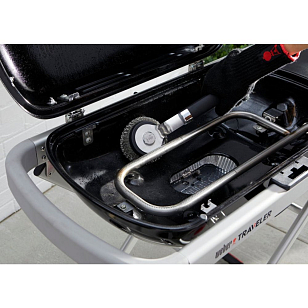 Щетка для чистки Weber с металлической губкой для приготовления пищи Щетка для чистки Weber с металлической губкой для сада