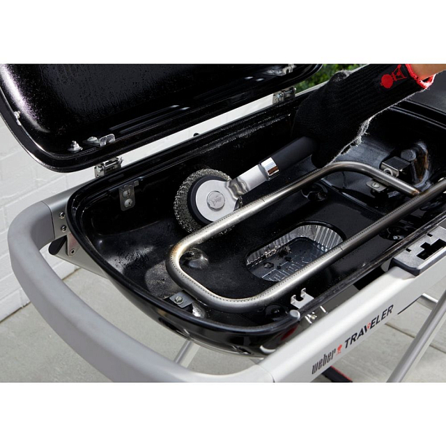 Щетка для чистки Weber с металлической губкой