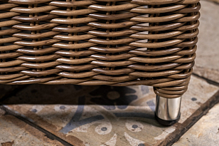 Оттоманка плетеная Joygarden Opal, садовая мебель